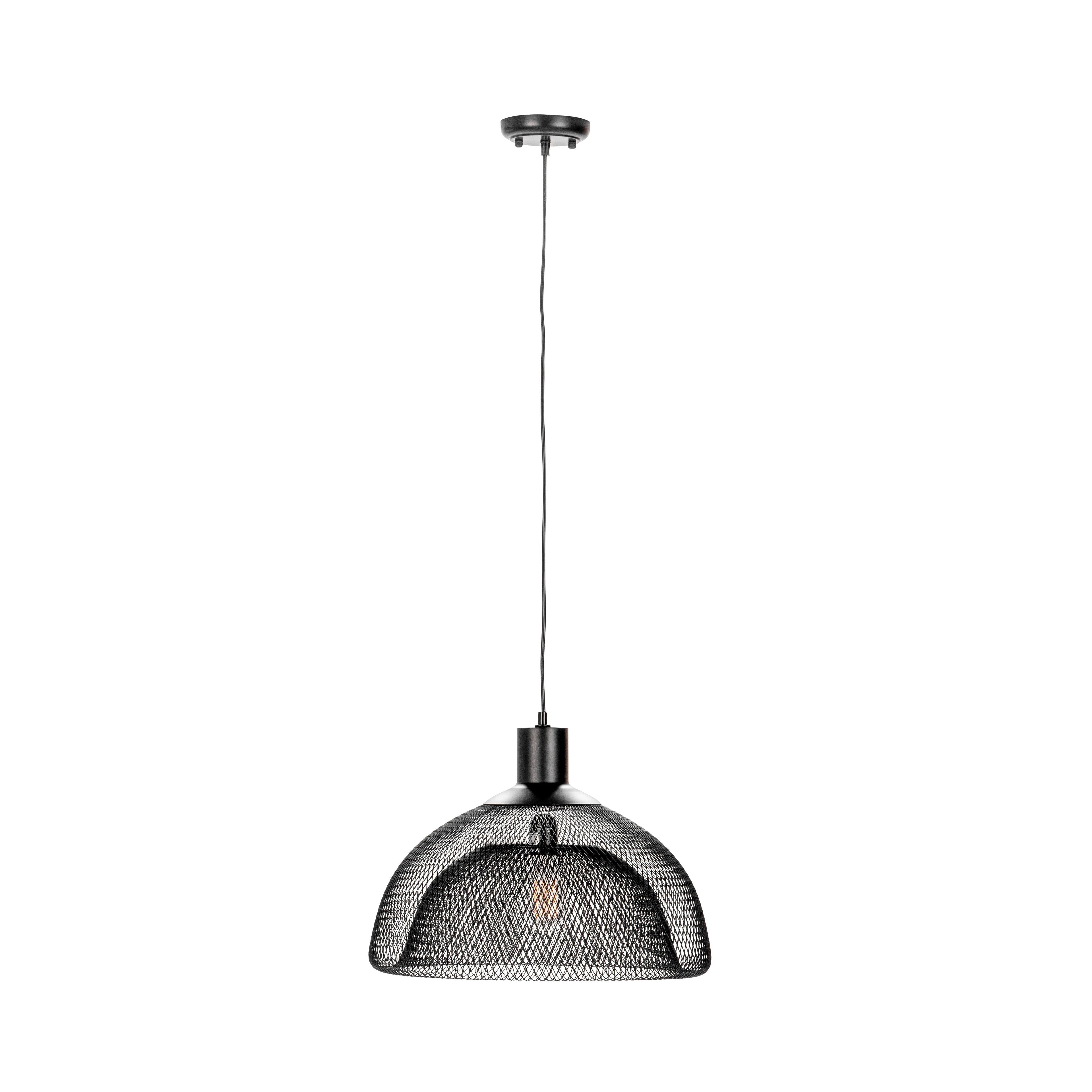 Iron Round Pendant