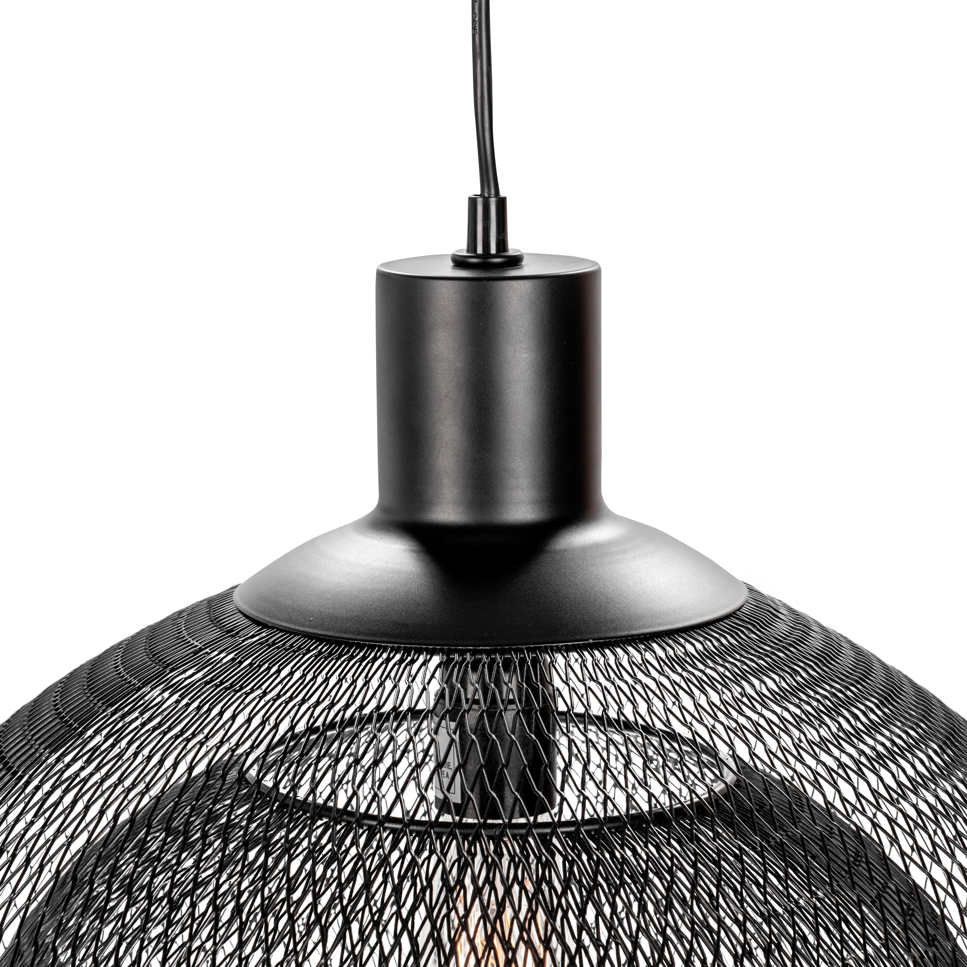 Iron Round Pendant
