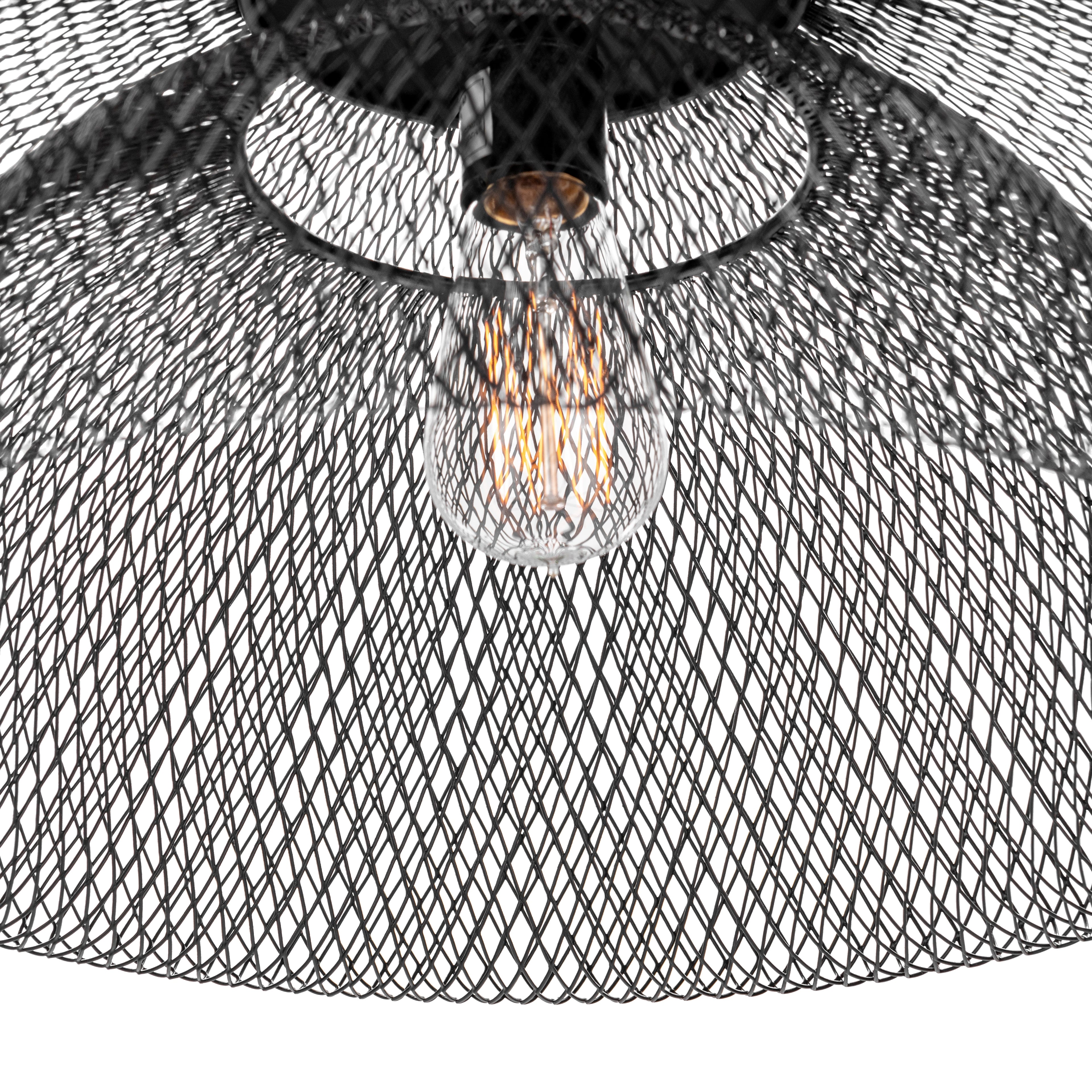 Iron Round Pendant