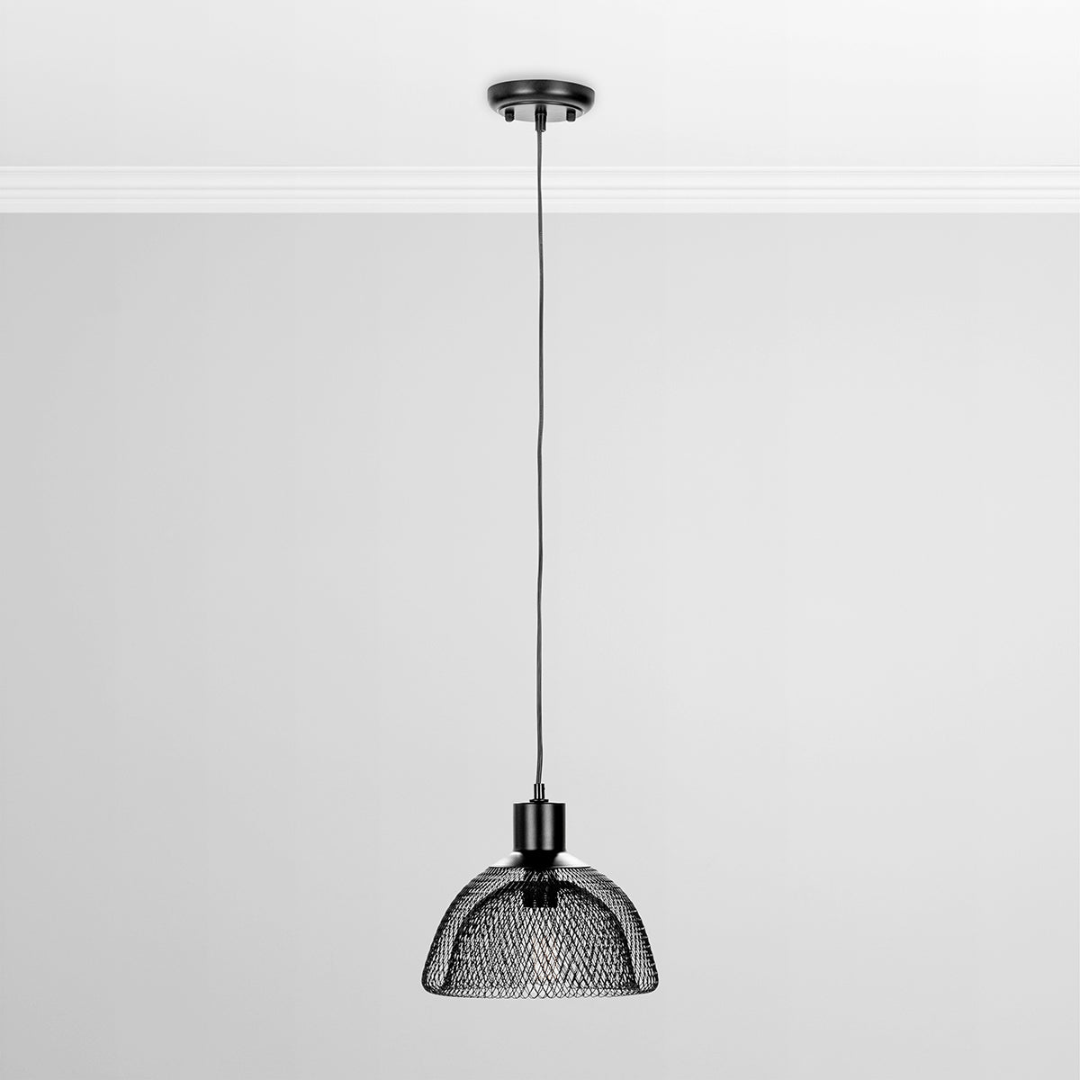 Iron Round Pendant