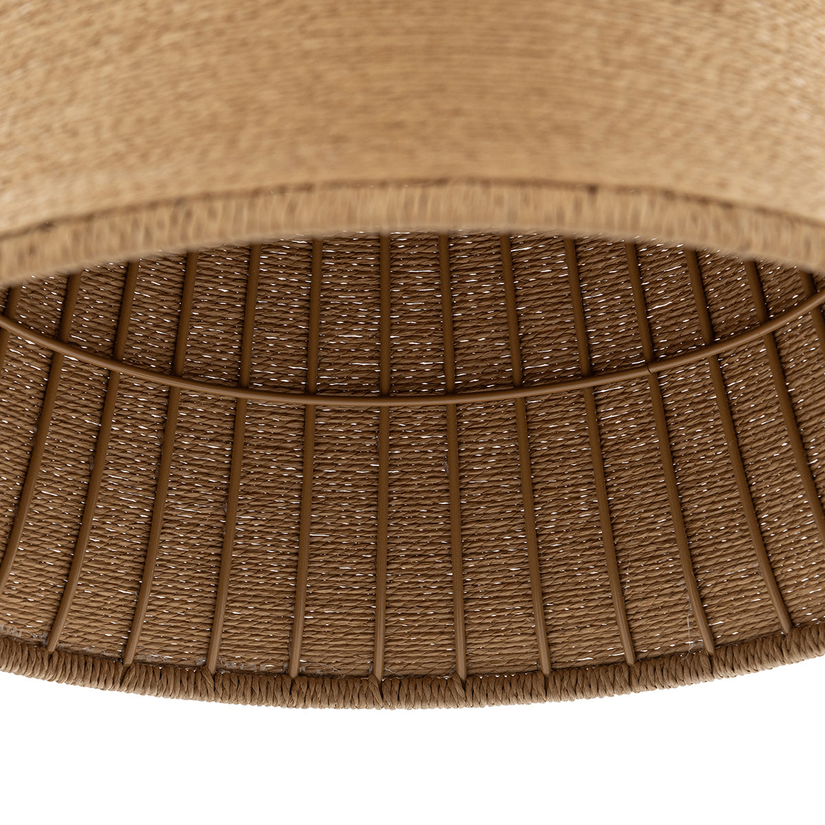 Woven Paper Rattan Pendant