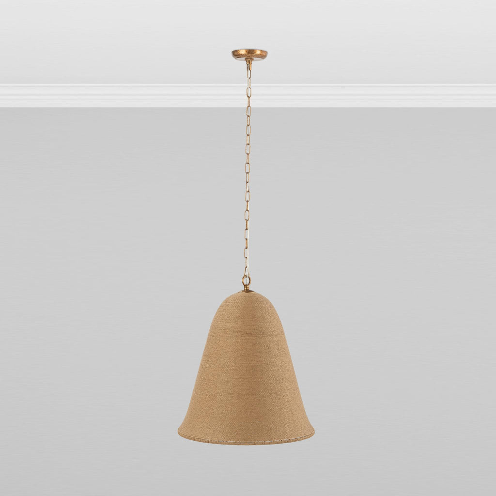 Woven Paper Rattan Pendant